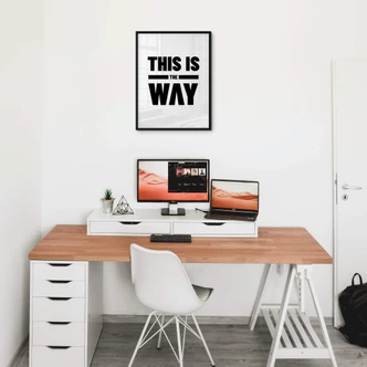 Poster This is the way Poster This is the way