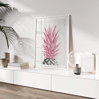 Pink Pineapple Poster - 1X Studio 