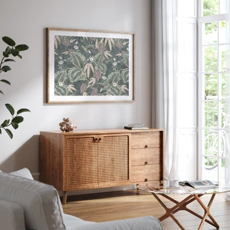 Poster Kolibri im Tropenwald - Bloomery Decor 