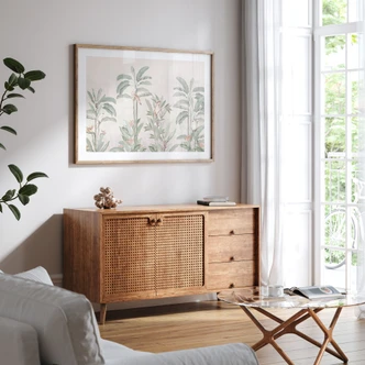 Dschungel Poster Tropischer Wald mit Kakadus - Bloomery Decor Dschungel Poster Tropischer Wald mit Kakadus - Bloomery Decor