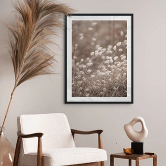 Poster Zarte Gräser im Herbstlicht - Collins 