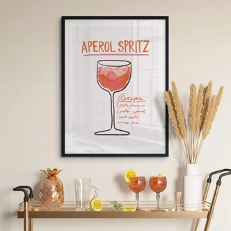 Póster para la cocina - Fritsch - Aperol Spritz 