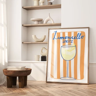 Póster Limoncello Spritz - Fritsch 