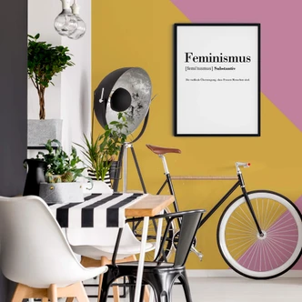 Poster Grammatik - Feminismus 