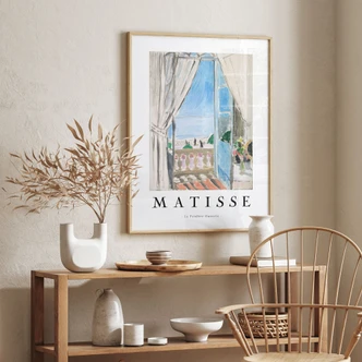 Poster La Fenêtre Ouverte - Matisse 