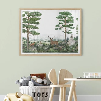 Poster Kikki Belle - Tierische Abenteuer im Grünen 