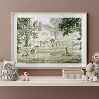 Poster Kikki Belle - Fun in the Forest 