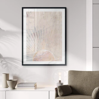 Poster Manovski - Morgendliche Sonnenstrahlen 
