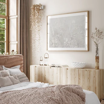 Poster planten in wit in modern ontwerp - Ms Tiff 