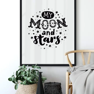 Poster My Moon and Stars 