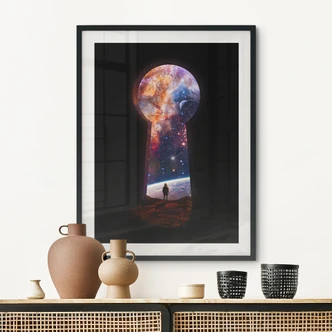 Poster De poort naar de ruimte - Nicebleed 