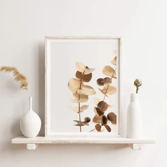 Plakat - 1X Studio - Golden Eucalyptus 