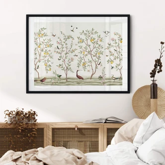 Póster Sir Edward - Limonero Chinoiserie 