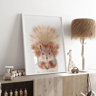 Plakat Lille egern - Sisi & Seb 