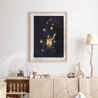 Poster Acchiappastelle: un bicchiere pieno di desideri - Thai 