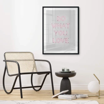 Spruch Poster - The Miuus Studio - Do what you love 