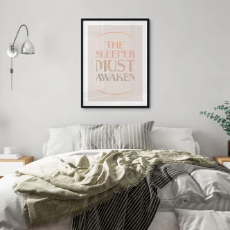 Poster Film quote from Dune - The Sleeper must awaken Poster Film quote from Dune - The Sleeper must awaken