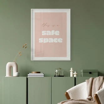 Poster This is a safe space 