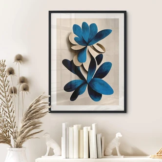 Poster Treechild - Blue Lotus Poster Treechild - Blue Lotus