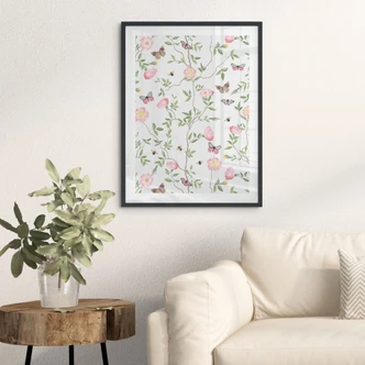 Póster Rosas de Navidad en primavera - UN Designs 