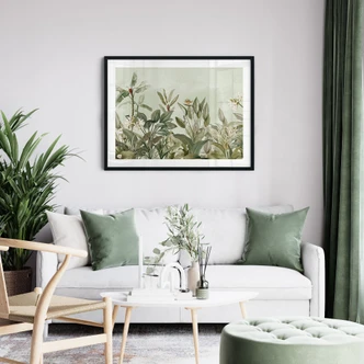 Póster Botánica tropical - Diseños ONU 