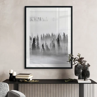 Poster Xu - Foggy Forest Poster Xu - Foggy Forest