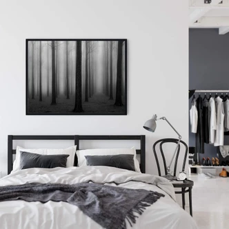 Poster Bongaerts - Nevel in het Bos 