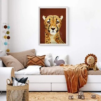 Poster Braun - Gepard 