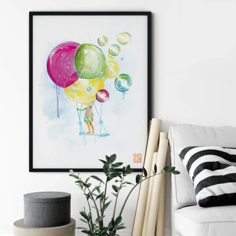 Póster Buttafly - Pensamientos voladores 