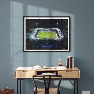 Poster FC Hansa Rostock Stadion Luftaufnahme 