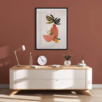 Poster Kubistika - Citron juteux 