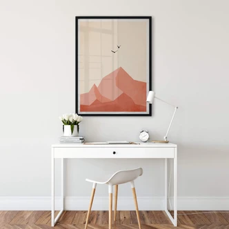 Poster Kubistika - Zugspitze Poster Kubistika - Zugspitze