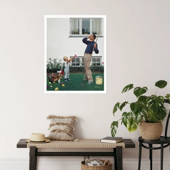 Poster Säg det med blommor (1963) - Kurt Ard 