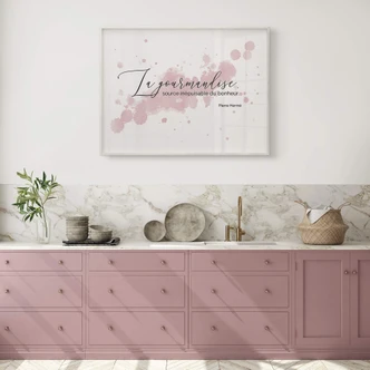Poster La gourmandise 