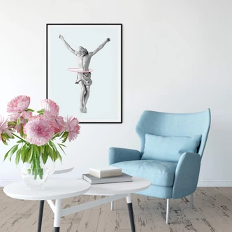 Poster Loose - Hoepelende Jezus 