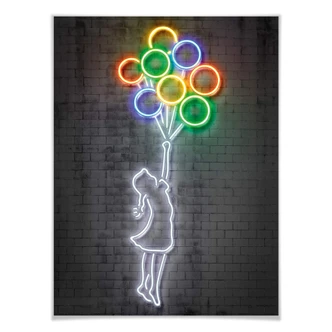 Poster Mielu - Flying Balloons 