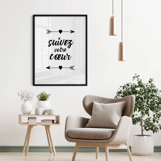 Poster Suivez votre cœur 