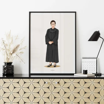 Poster Tohmé - Ruth Bader Ginsburg 