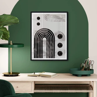 Poster 1X Studio - Svart båge 