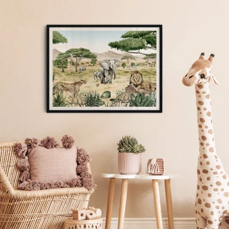 Poster Kikki Belle - de Savanne 