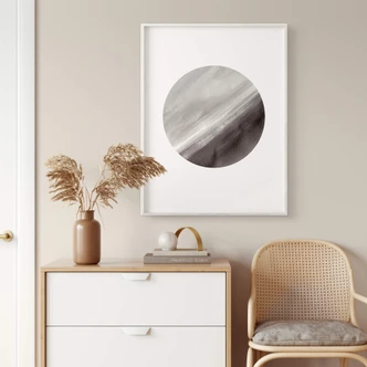 Plakat Nouveauprints - kryształ górski 