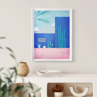 Póster Rivers - Marruecos 