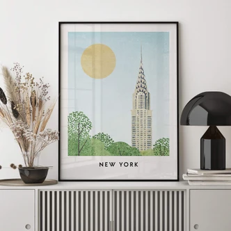 Poster Rivers - New York Modern 