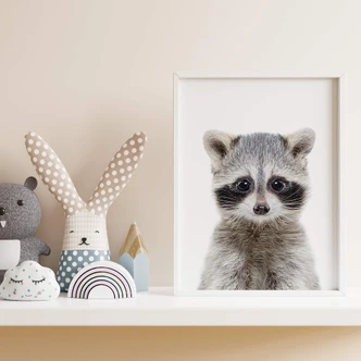 Plakat - Sisi & Seb - Vaskebjørn 