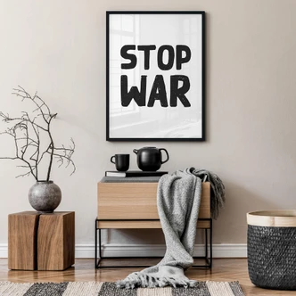 Poster Stop War Poster Stop War