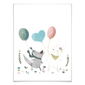 Póster Loske - Globos 
