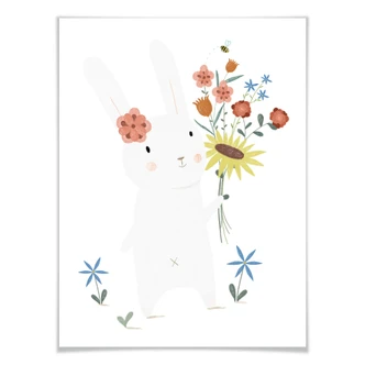 Póster Loske - Conejito 