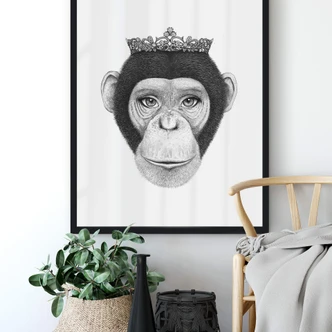 Póster Korenkova - La Reina Mono 