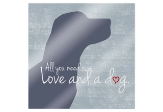 Poster - All you need is Love and a Dog 