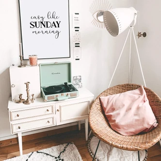 Poster Easy like Sunday morning 